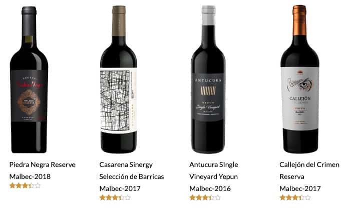 mejores Malbec de alta gama argentinos