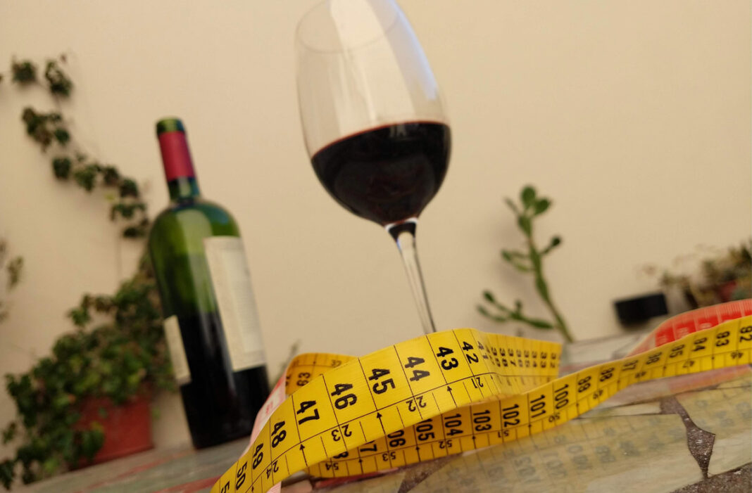 calorias en el vino
