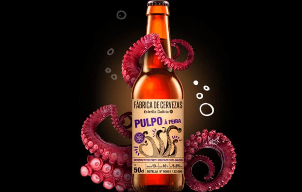Cerveza de pulpo