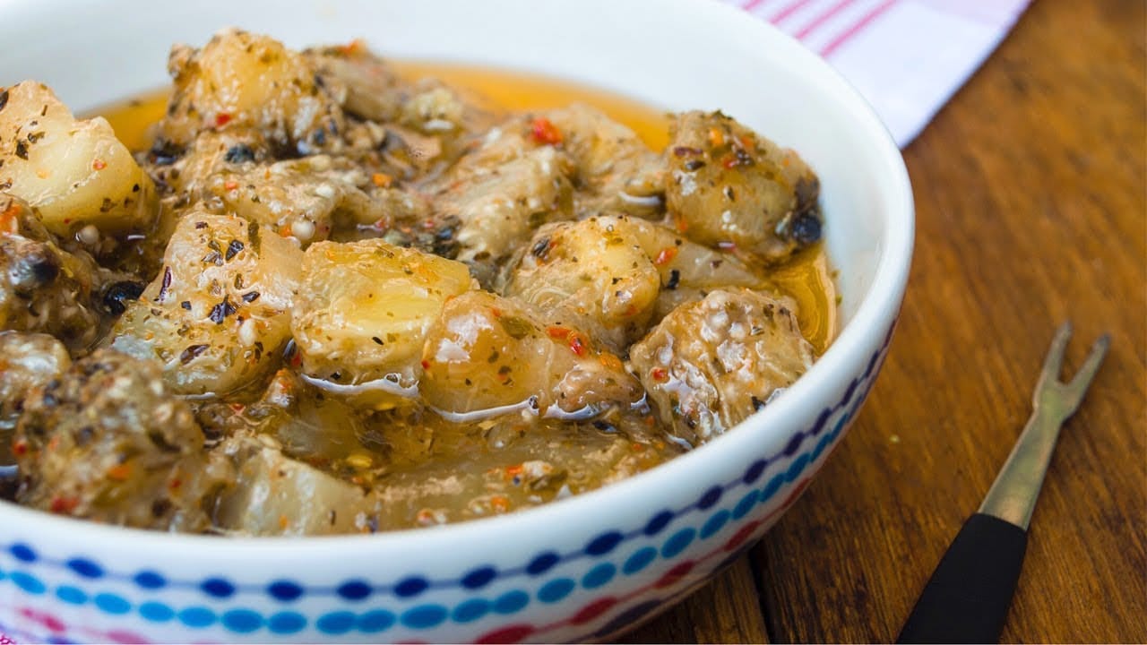 berenjenas al escabeche