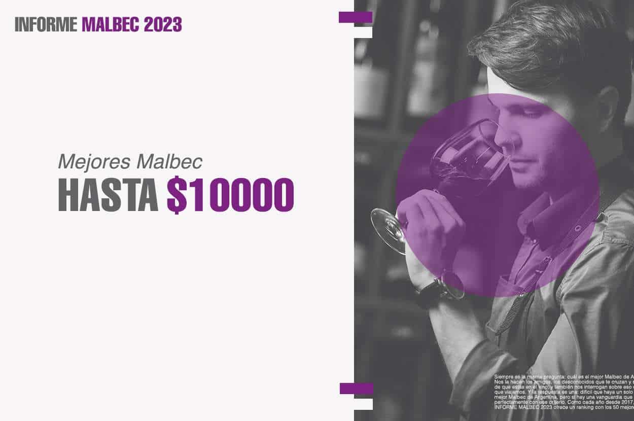 mejores Malbec argentinos hasta $10000