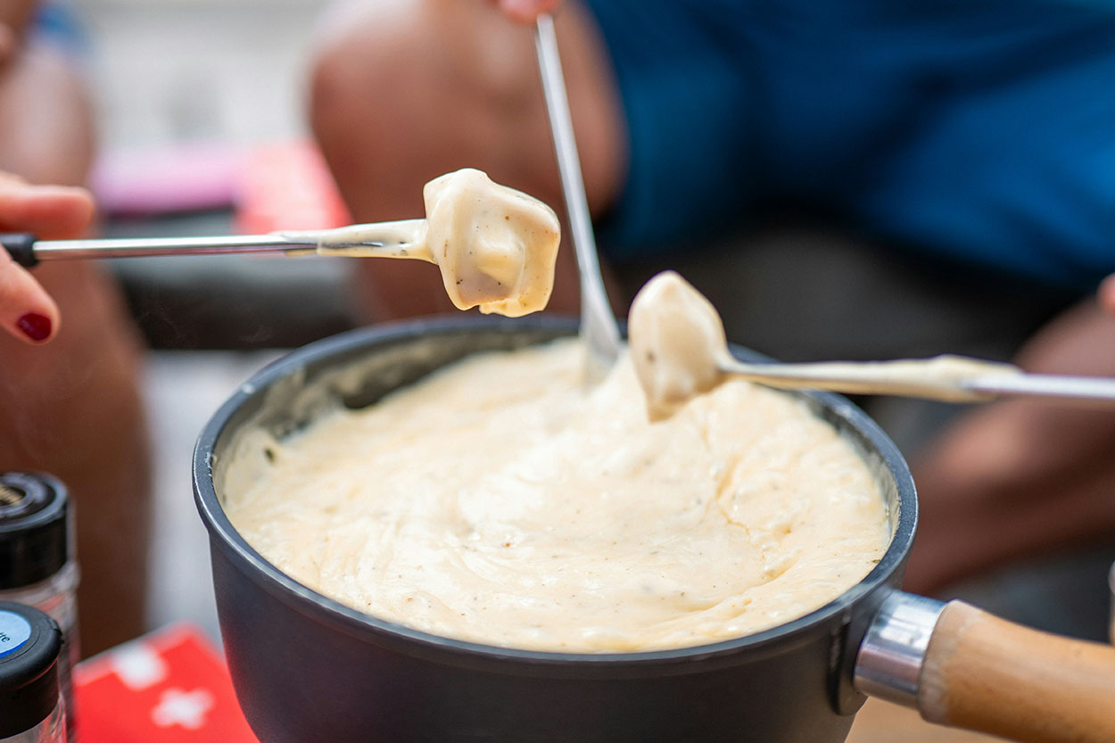 Fondue de queso