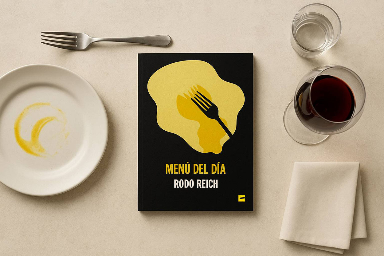 “Menú del día”: libro de Rodo Reich