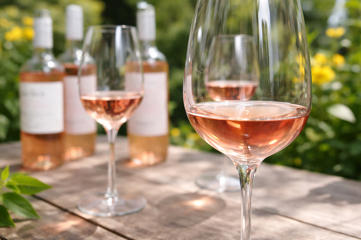 vinos rosados, estilos frescos y vibrantes