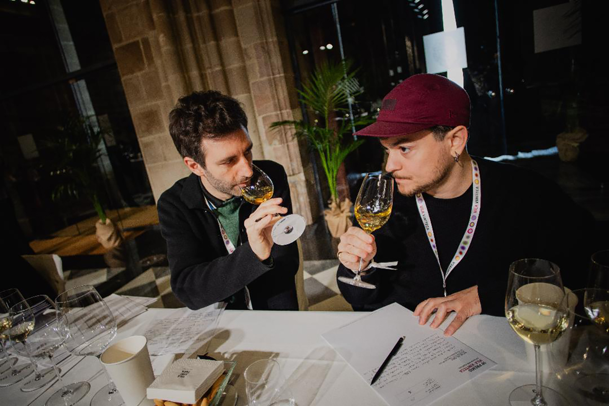 Patricio Zárate y su compañero, Alberto Ruffoni