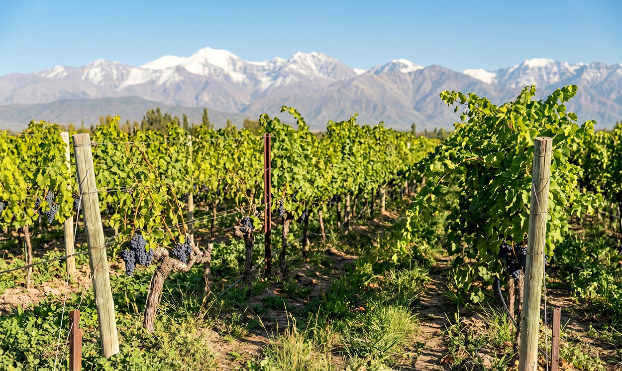 viñedos de malbec