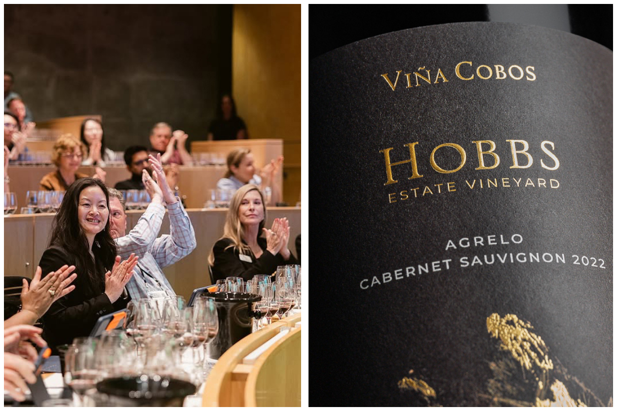 Viña Cobos Cabernet Sauvignon llegó al Juicio de Davis